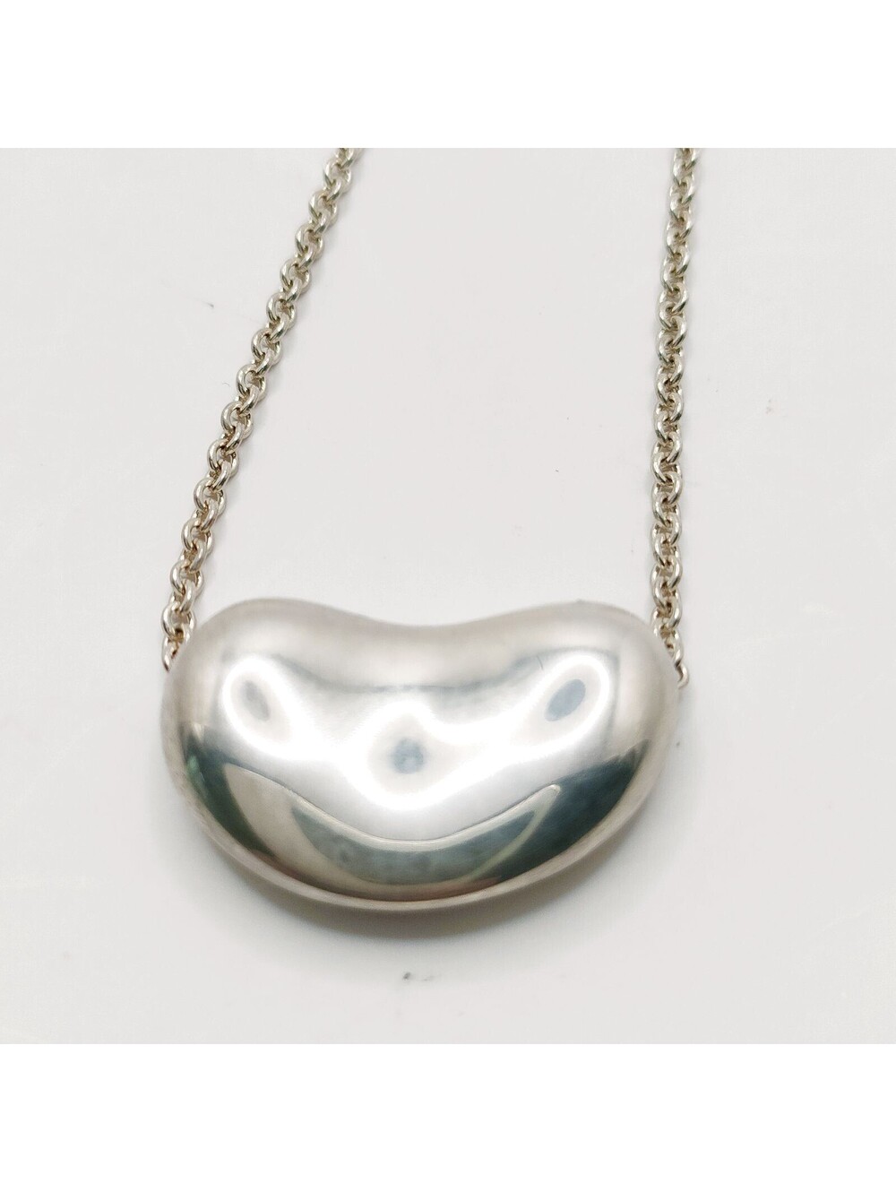 Tiffany and Co. Necklace Peretti Bean Silver 925 4723933